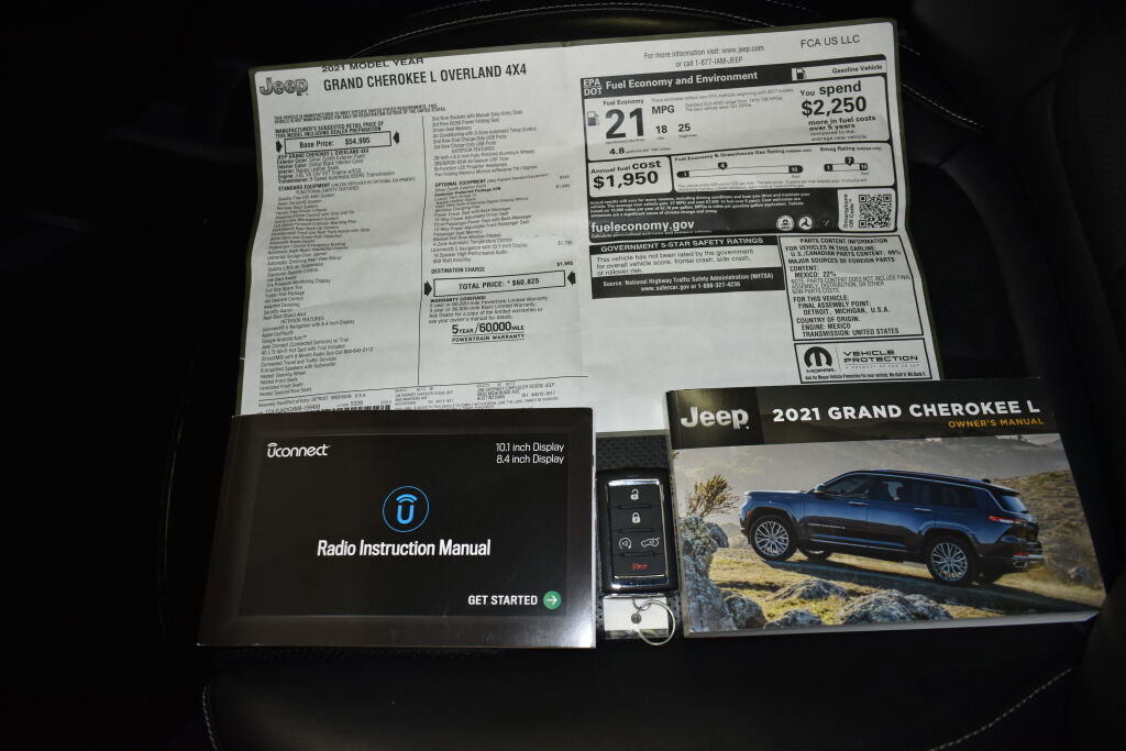 Used 2021 Jeep Grand Cherokee L Overland w/ Luxury Tech Group IV image 22