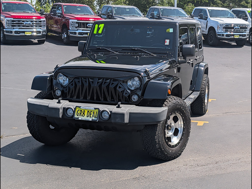 Used 2017 Jeep Wrangler Unlimited Sahara