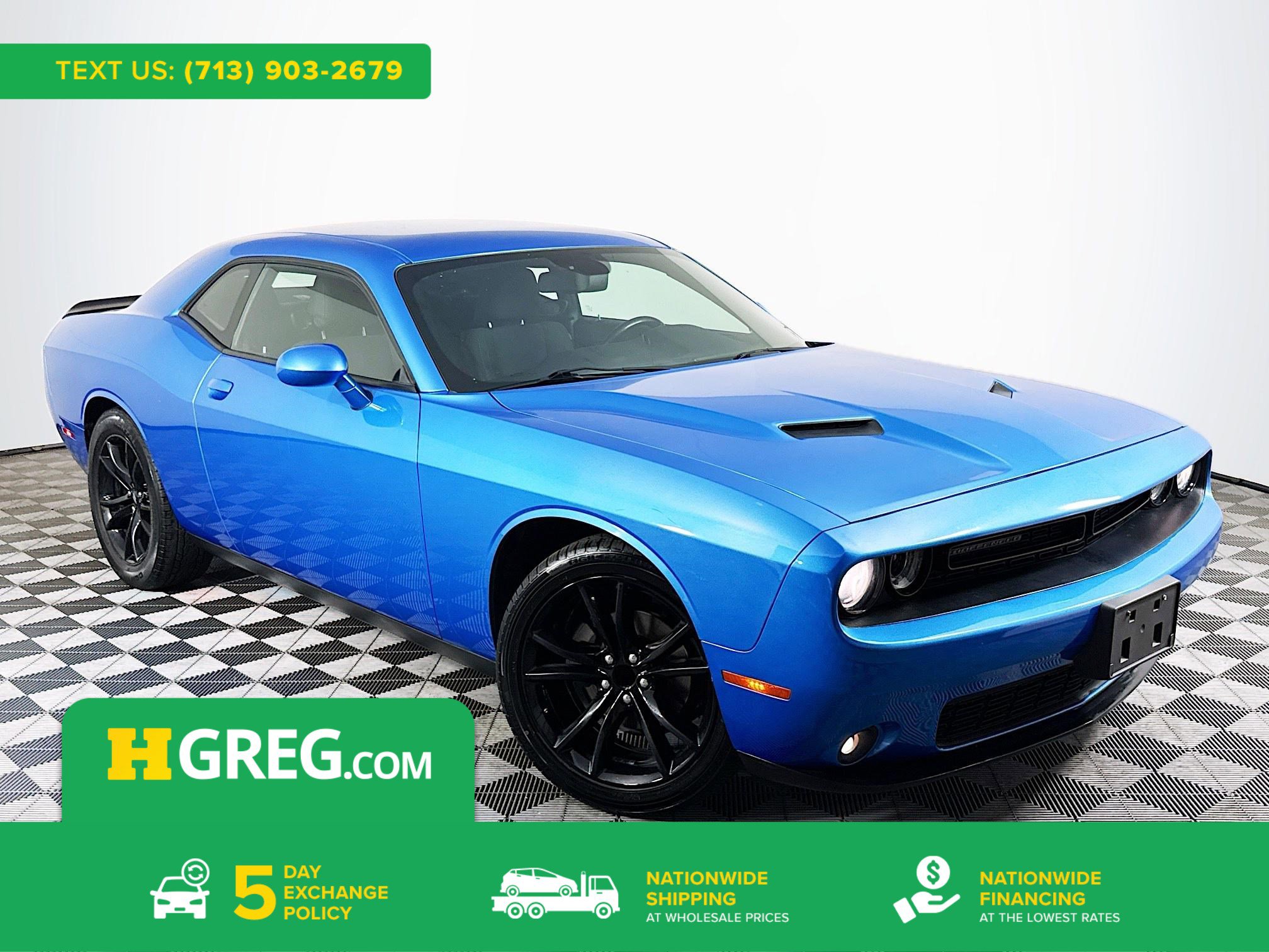 Used 2018 Dodge Challenger SXT w/ Blacktop Package