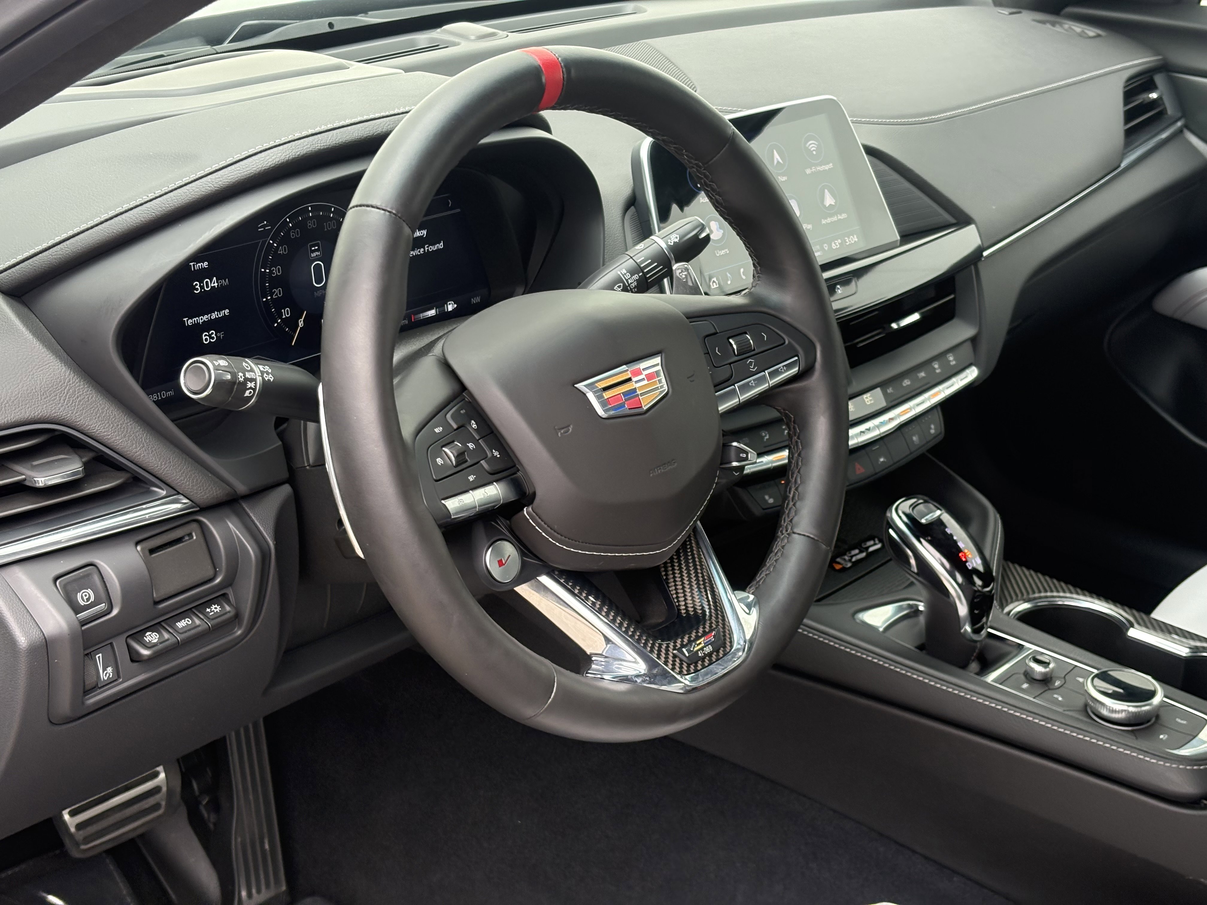 Certified 2025 Cadillac CT4 V Blackwing w/ Driver Assist Package RWD image 13