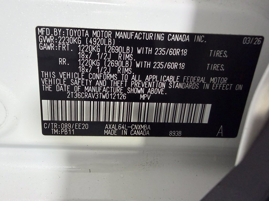 Used 2026 Toyota RAV4 XLE Premium AWD/4WD image 22