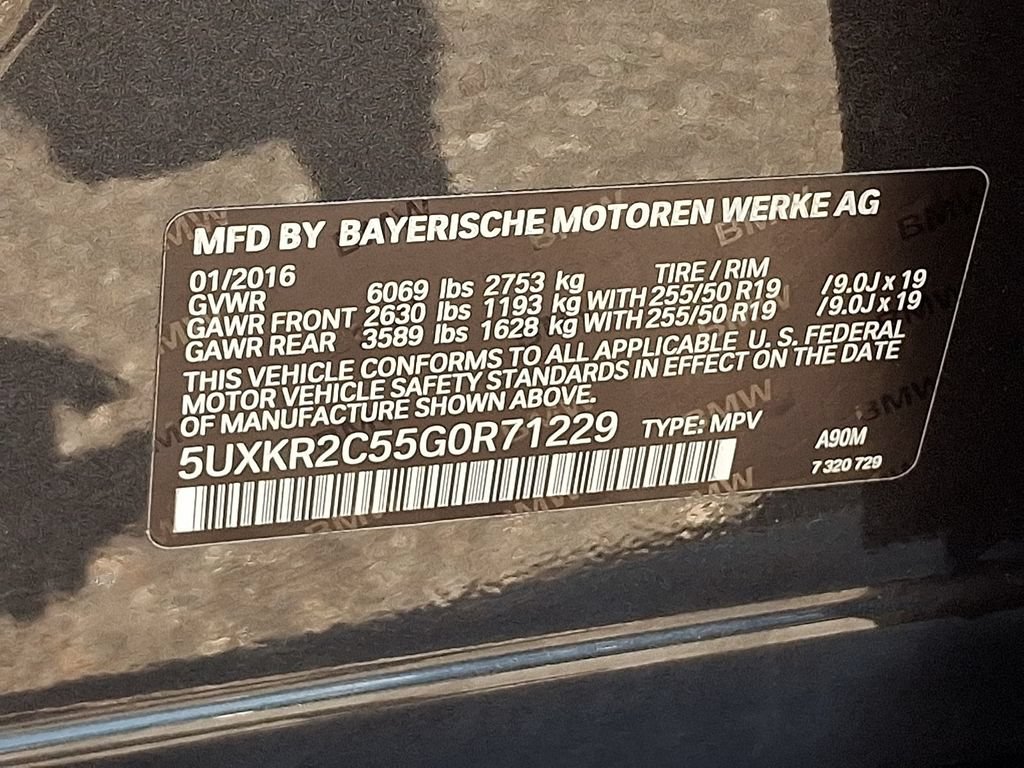 Used 2016 BMW X5 sDrive35i RWD image 27