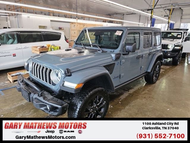 Used 2025 Jeep Wrangler Sahara 4xe image 1