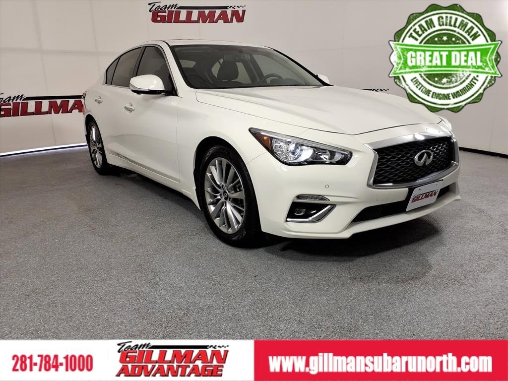 Used 2022 INFINITI Q50 Luxe w/ Cargo Package