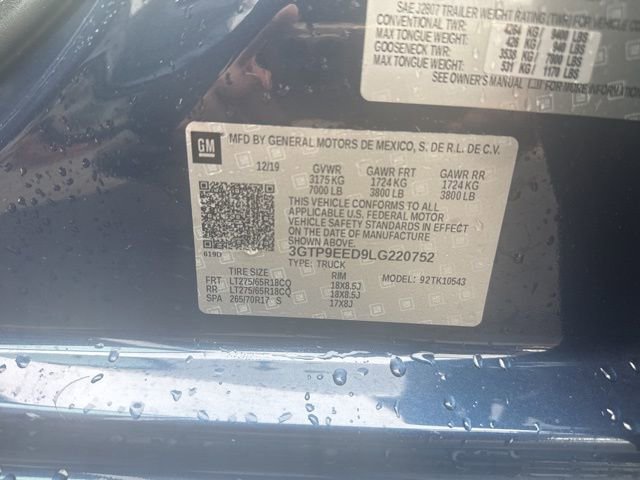 Used 2020 GMC Sierra 1500 AT4 w/ AT4 Premium Package image 11