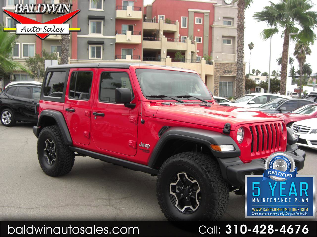 Used 2018 Jeep Wrangler Unlimited Sport image 1