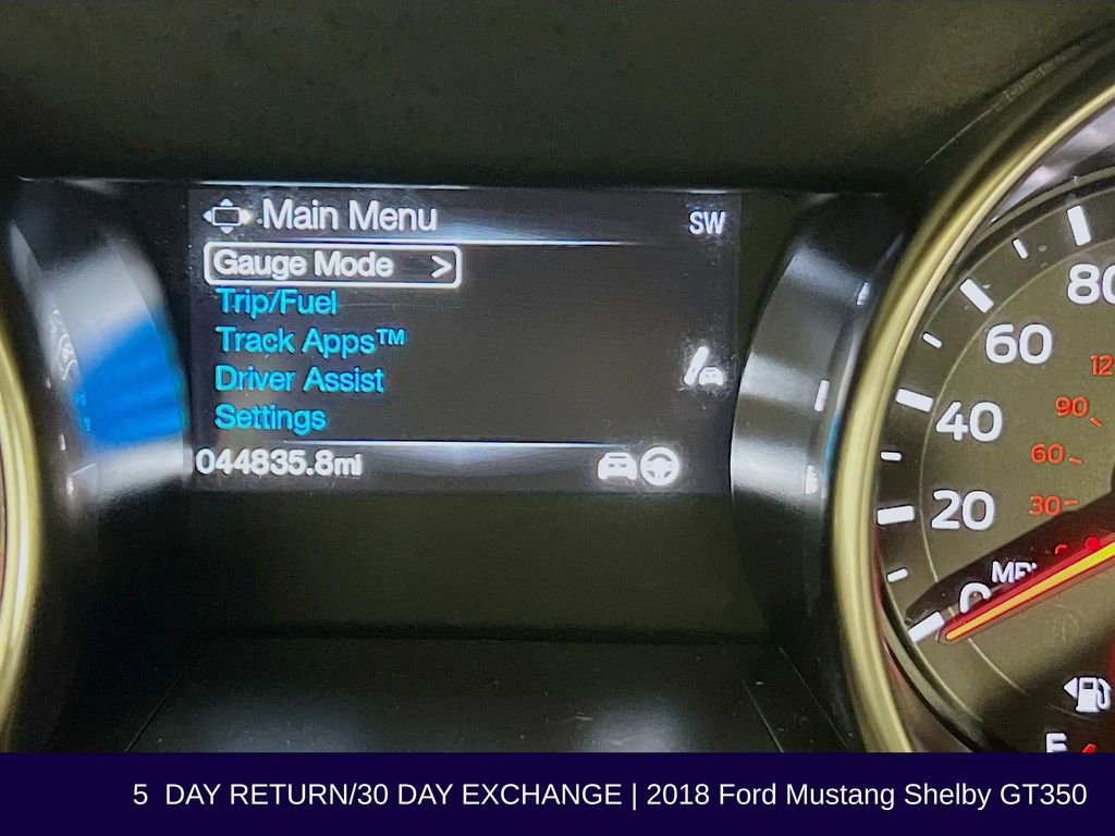 Used 2018 Ford Mustang Shelby GT350 w/ Convenience Package image 16