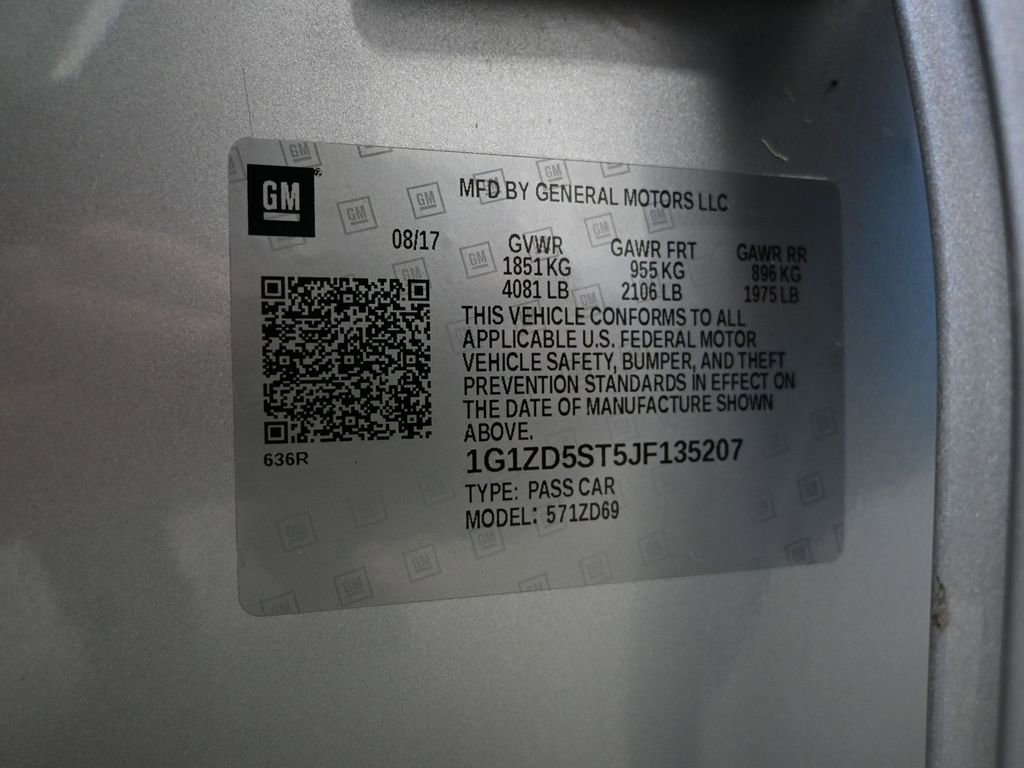 Used 2018 Chevrolet Malibu LT w/ LPO, Convenience Package 2 image 49