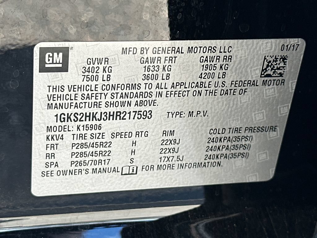 Used 2017 GMC Yukon XL Denali w/ Open Road Package AWD/4WD image 36