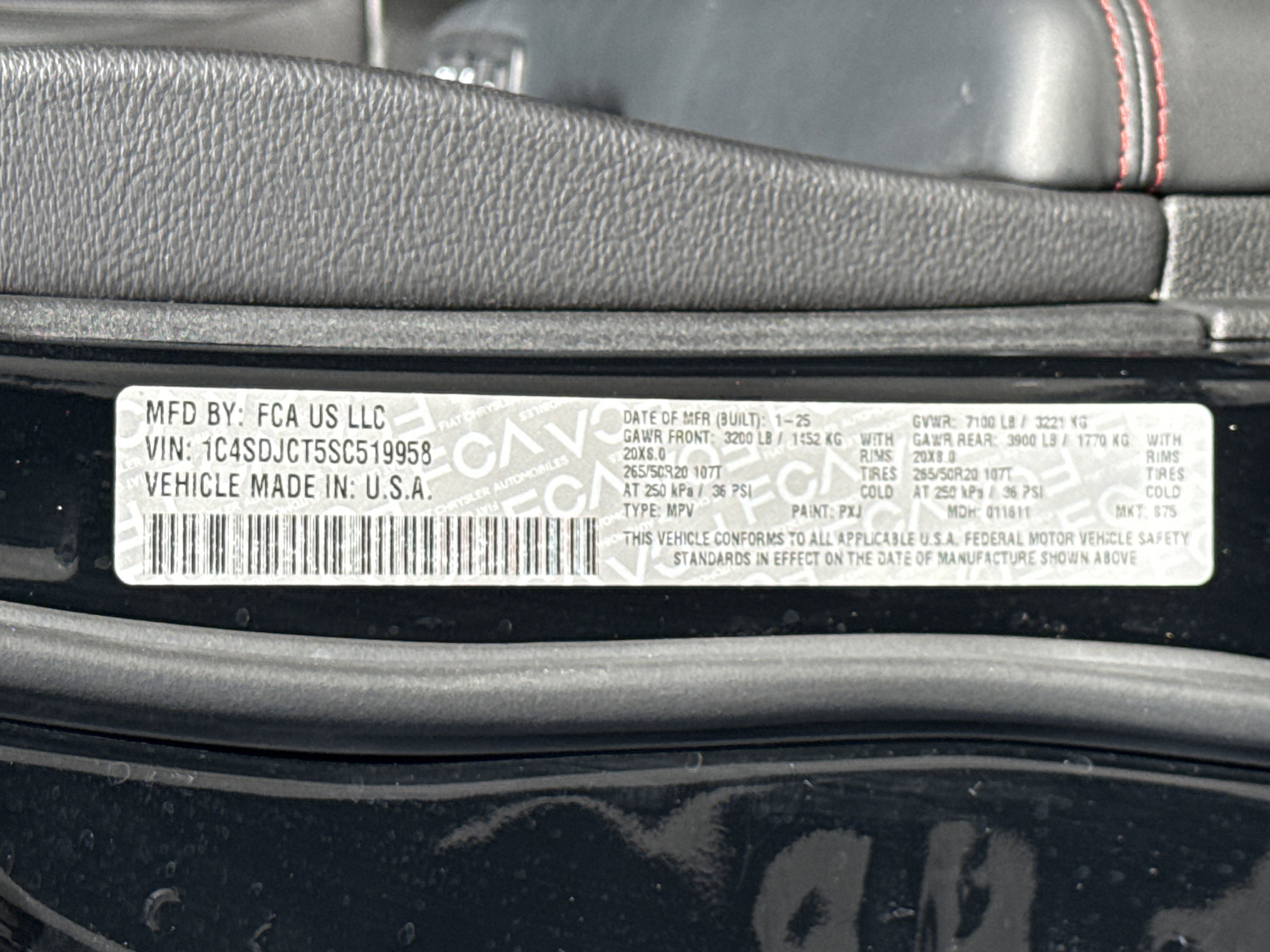 Used 2025 Dodge Durango R/T AWD/4WD image 46