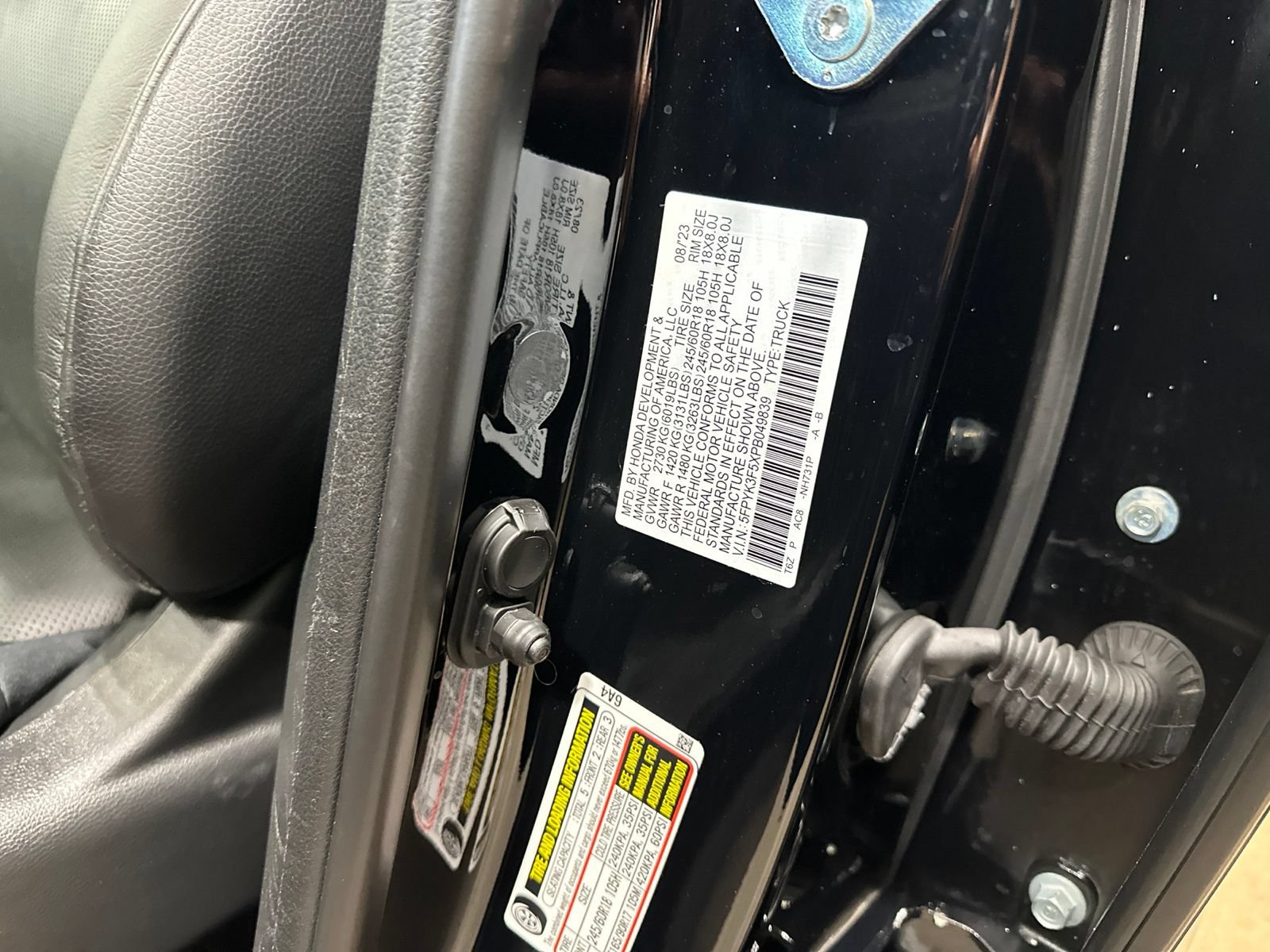 Used 2023 Honda Ridgeline RTL image 46