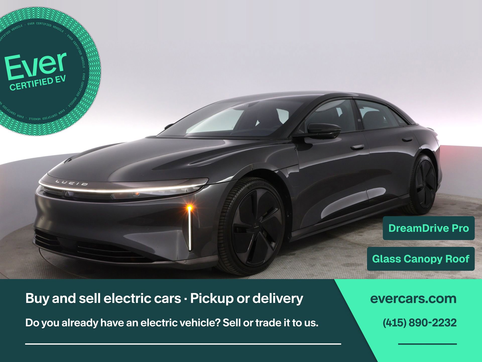 Used 2023 Lucid Air Grand Touring AWD/4WD image 1