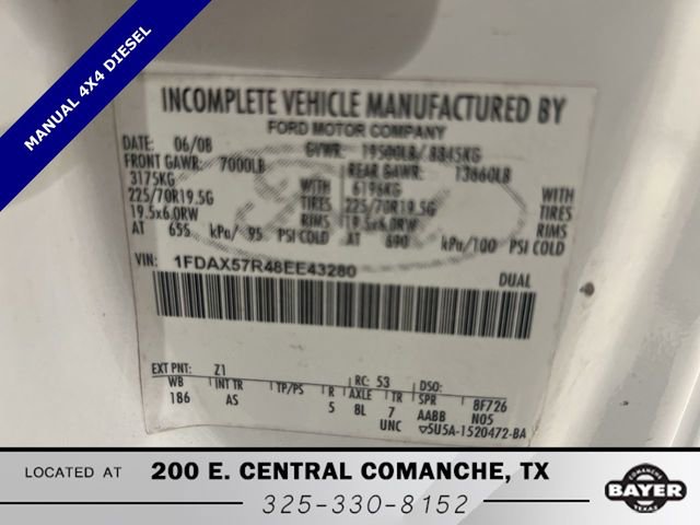 Used 2008 Ford F550 4x4 Super Cab Super Duty image 27