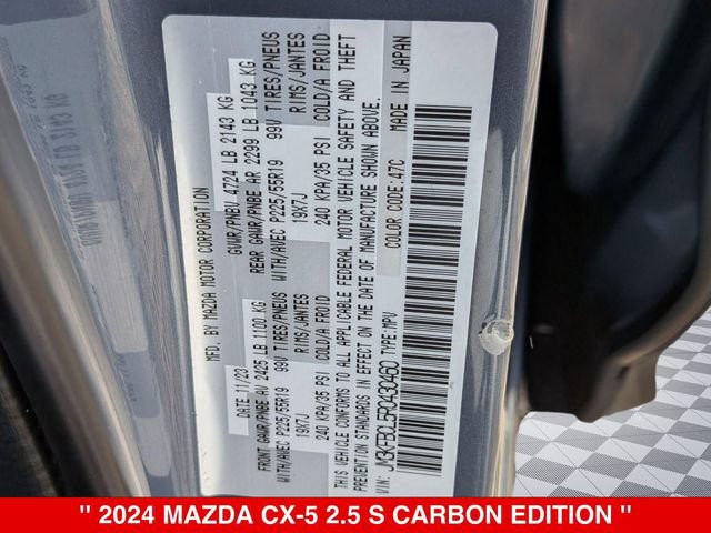 Used 2024 MAZDA CX-5 Carbon Edition AWD/4WD image 40