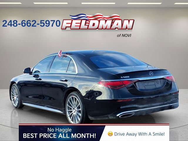 Used 2022 Mercedes-Benz S 580 4MATIC Sedan image 3
