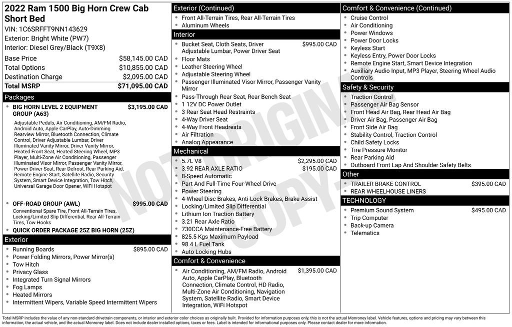 Used 2022 RAM 1500 Big Horn image 31