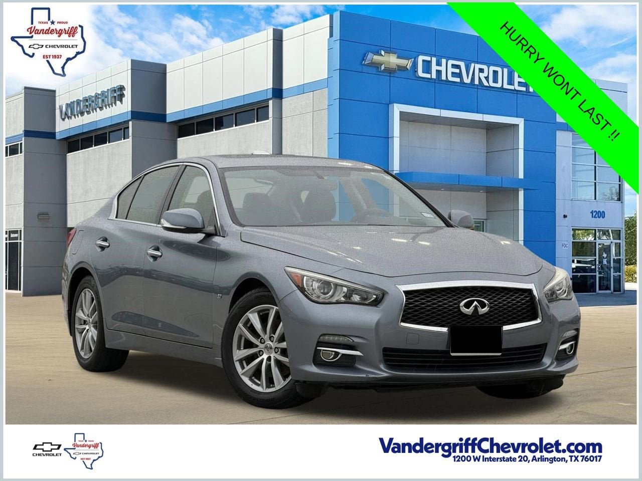 Used 2015 INFINITI Q50 Premium w/ Navigation Package