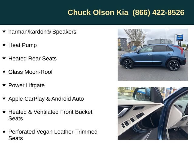 Certified 2023 Kia Niro Wave w/ Wave Preserve Package FWD image 10