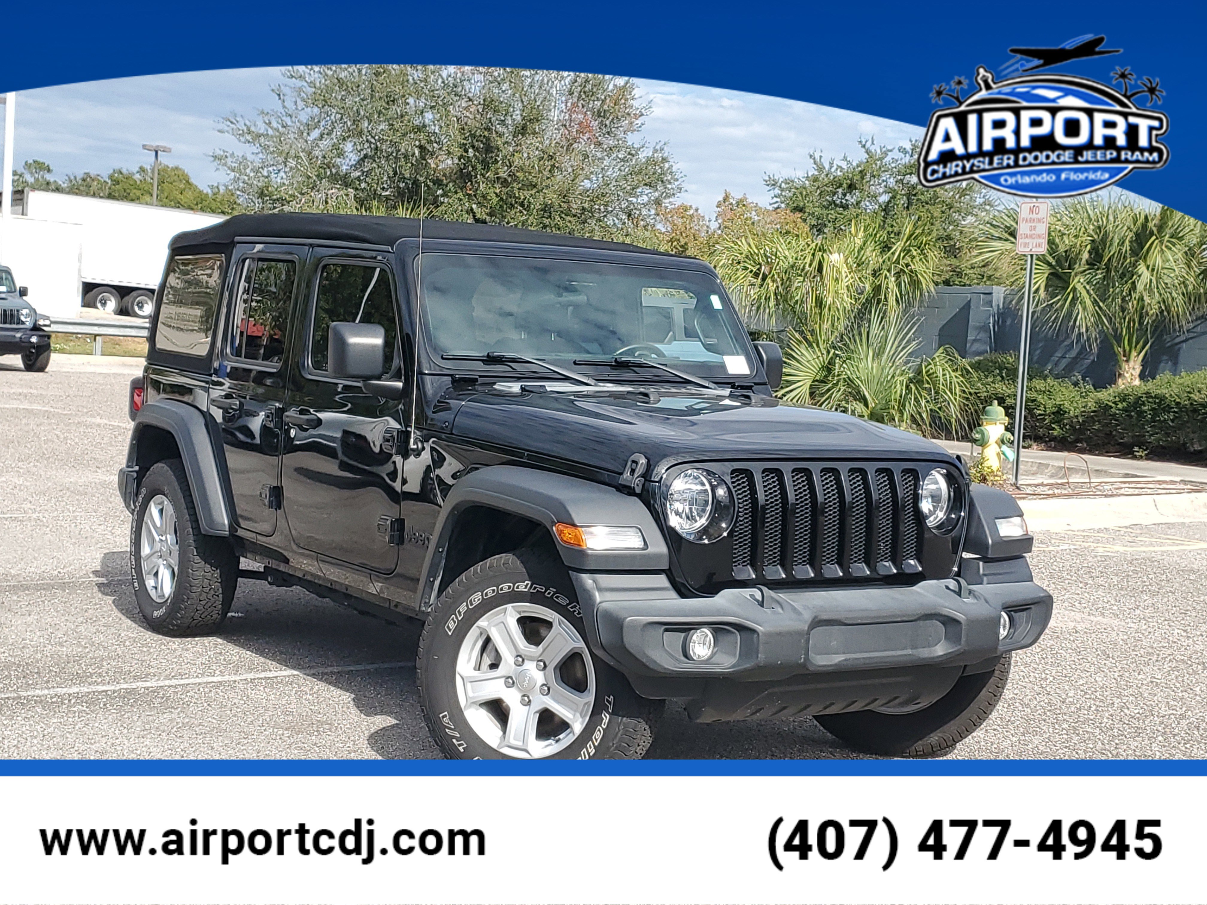 Used 2022 Jeep Wrangler Unlimited Sport