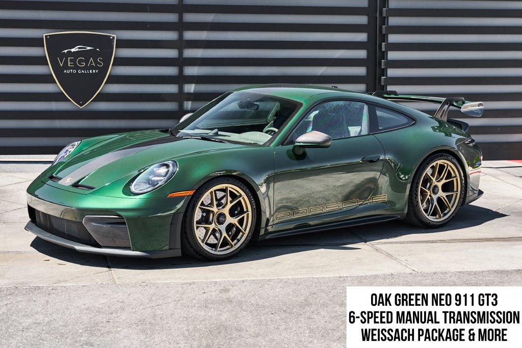 Used 2025 Porsche 911 GT3 w/ Weissach Package