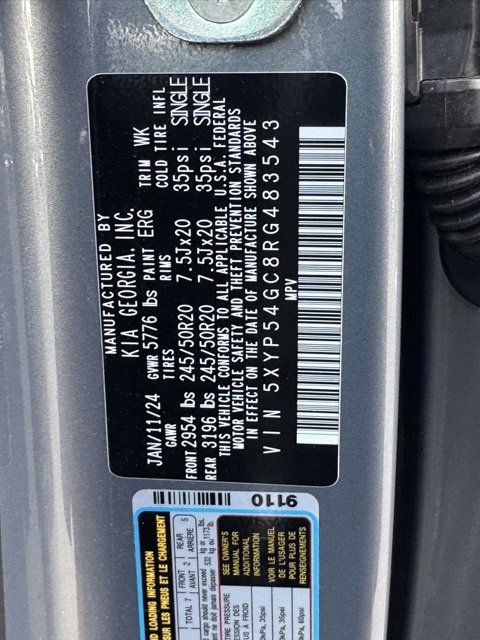 Used 2024 Kia Telluride SX w/ Towing Package image 19