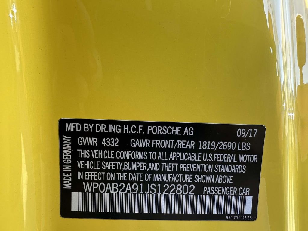 Used 2018 Porsche 911 Carrera 4S image 18