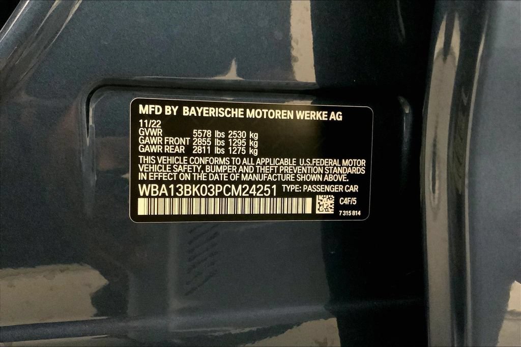 Certified 2023 BMW M550i xDrive w/ Executive Package AWD/4WD image 32