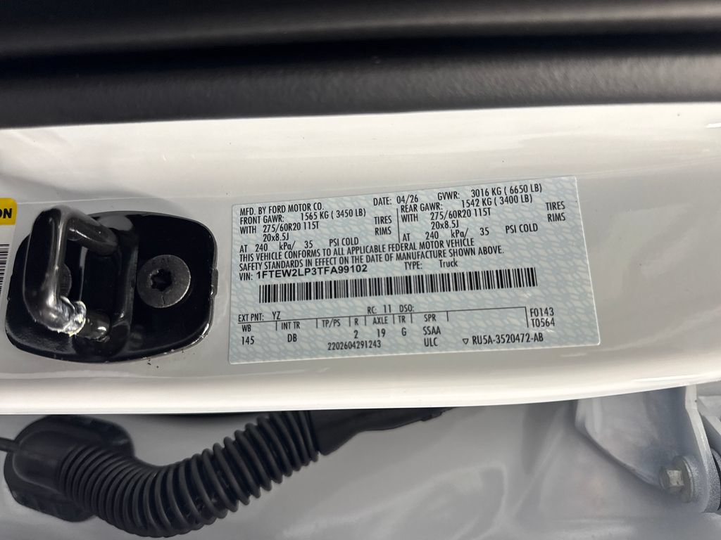 New 2026 Ford F150 STX w/ Equipment Group 200A AWD/4WD image 31