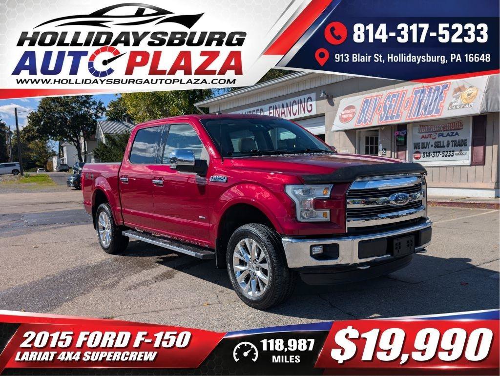 Used 2015 Ford F150 Lariat w/ Equipment Group 502A Luxury