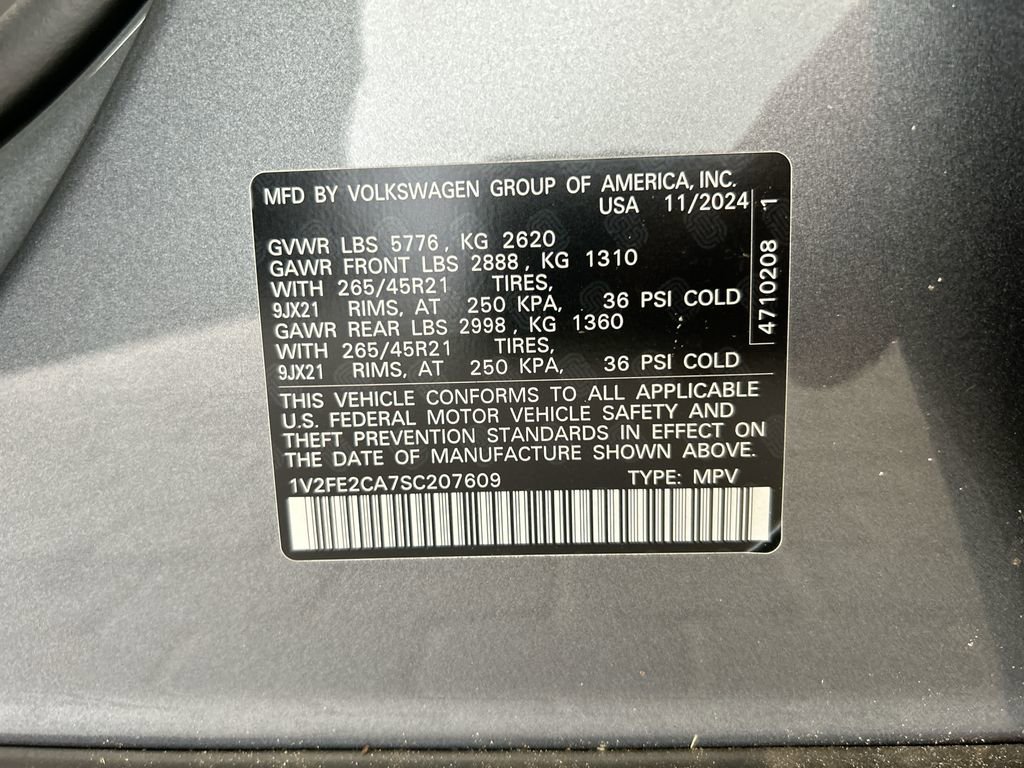 New 2025 Volkswagen Atlas Cross Sport SEL Premium R-Line image 55