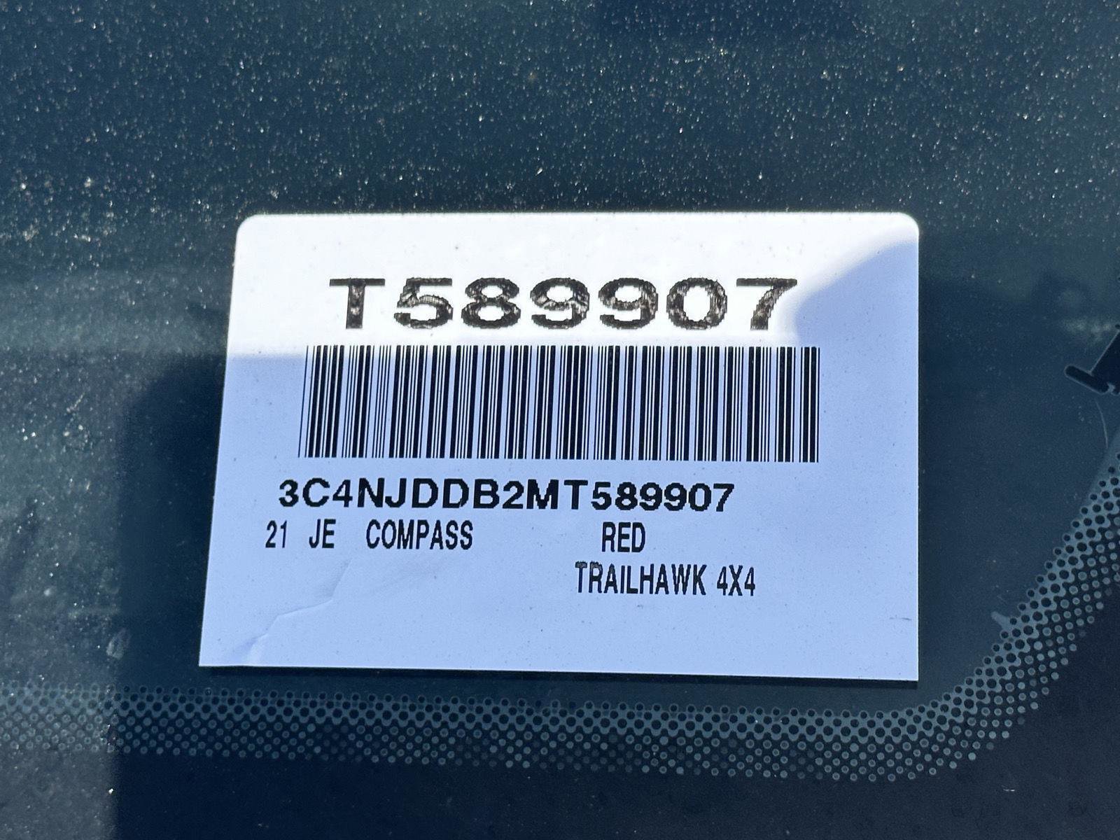 Used 2021 Jeep Compass Trailhawk AWD/4WD image 14