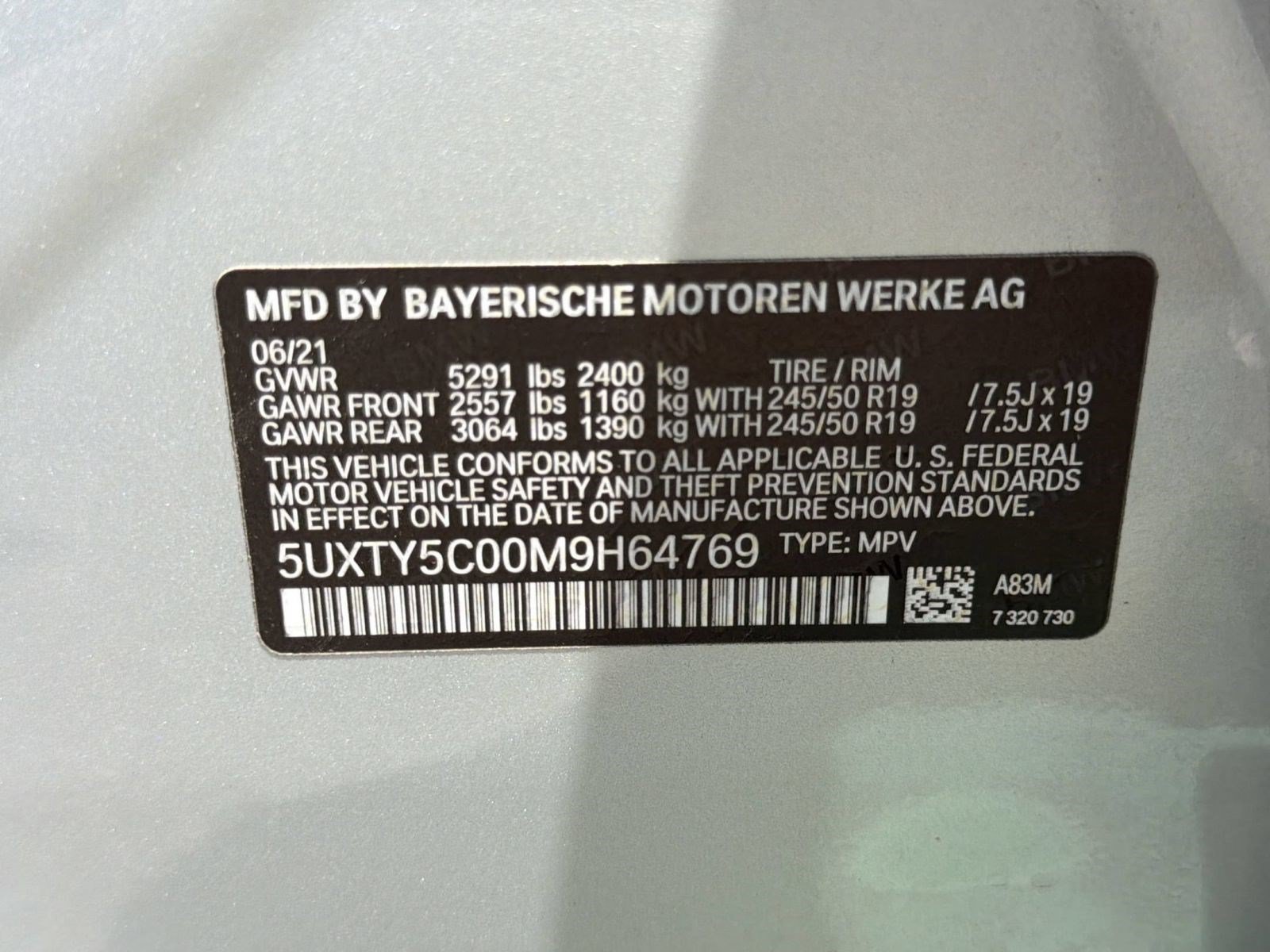 Used 2021 BMW X3 xDrive30i w/ Premium Package AWD/4WD image 25