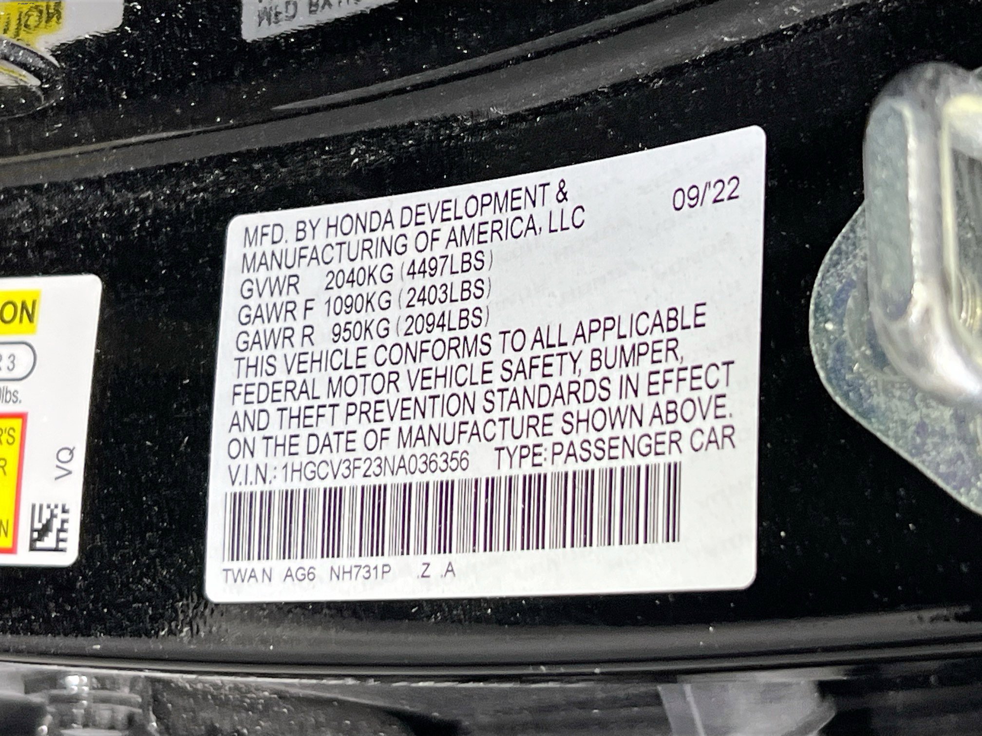 Used 2022 Honda Accord Sport image 29