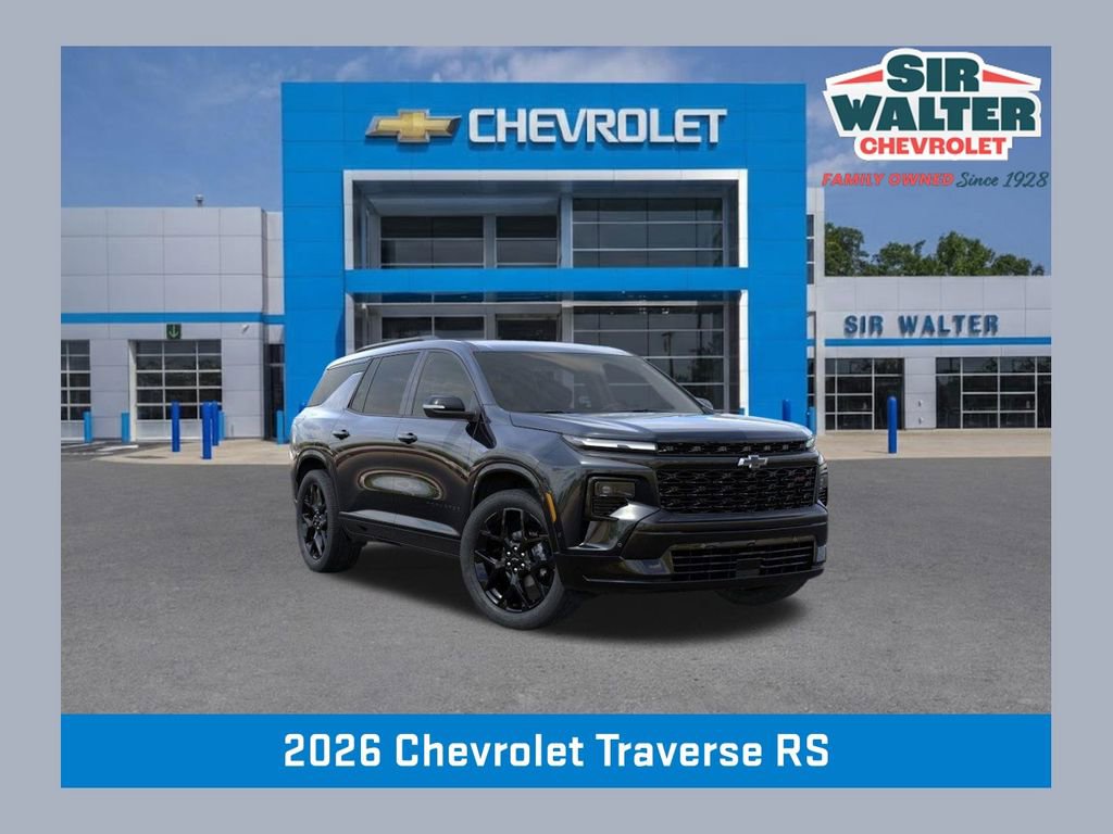 New 2026 Chevrolet Traverse RS
