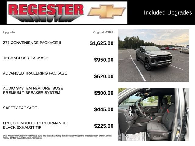 Used 2024 Chevrolet Colorado Z71 w/ Z71 Convenience Package 2 AWD/4WD image 5