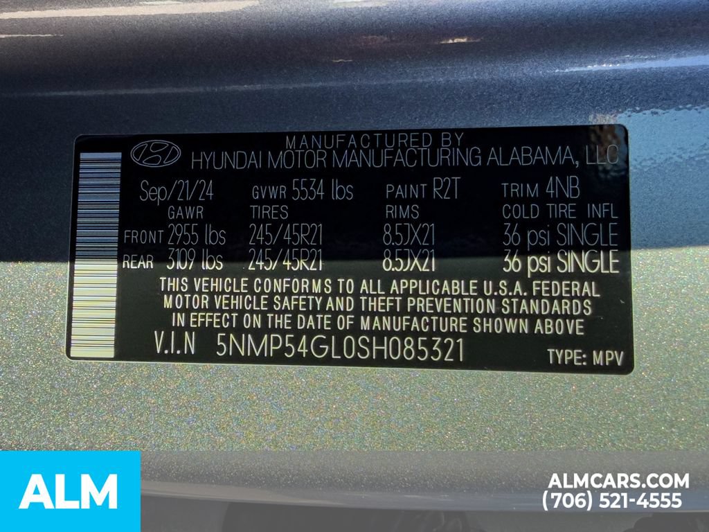 Certified 2025 Hyundai Santa Fe Calligraphy FWD image 36
