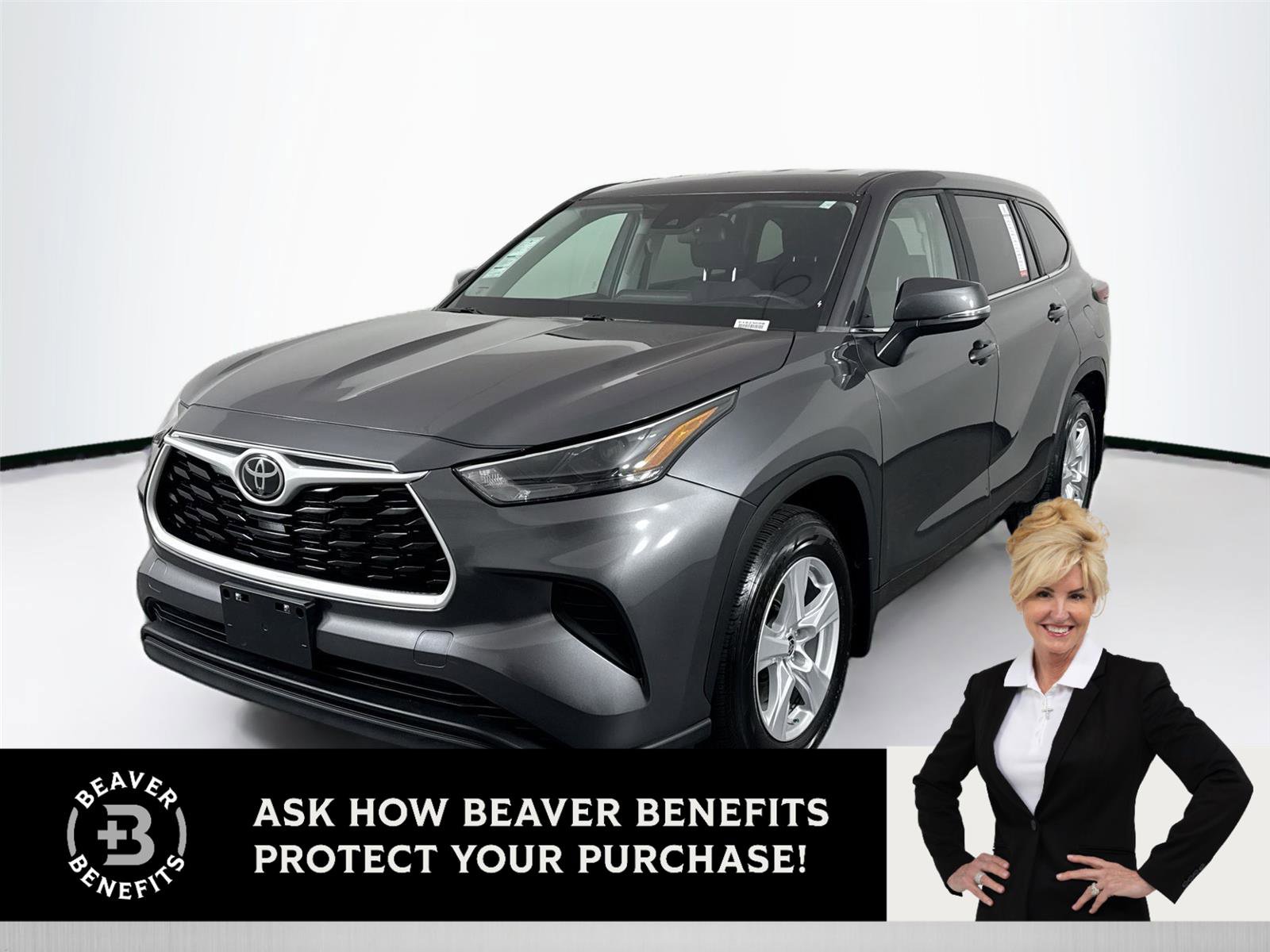 Certified 2023 Toyota Highlander L FWD image 1