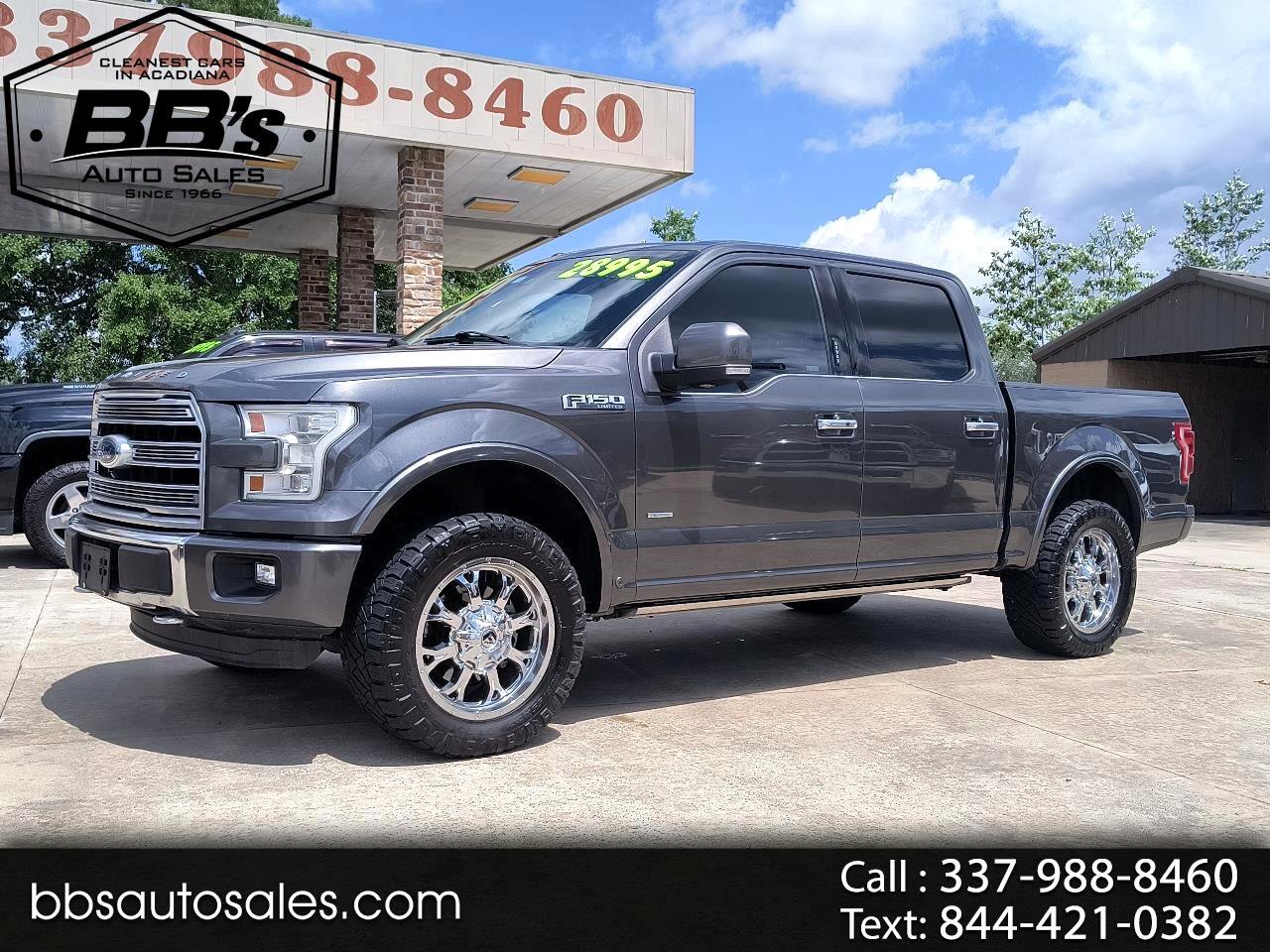 Used 2016 Ford F150 Limited w/ Trailer Tow Package