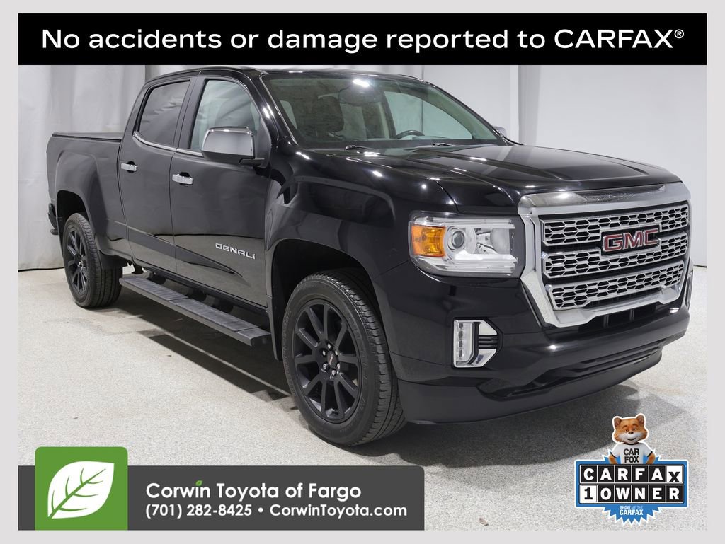 Used 2022 GMC Canyon Denali w/ Denali Black Edition Package