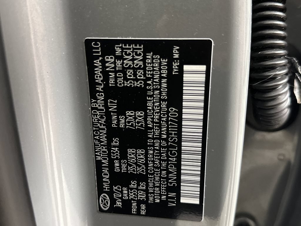 Certified 2025 Hyundai Santa Fe SE FWD image 28