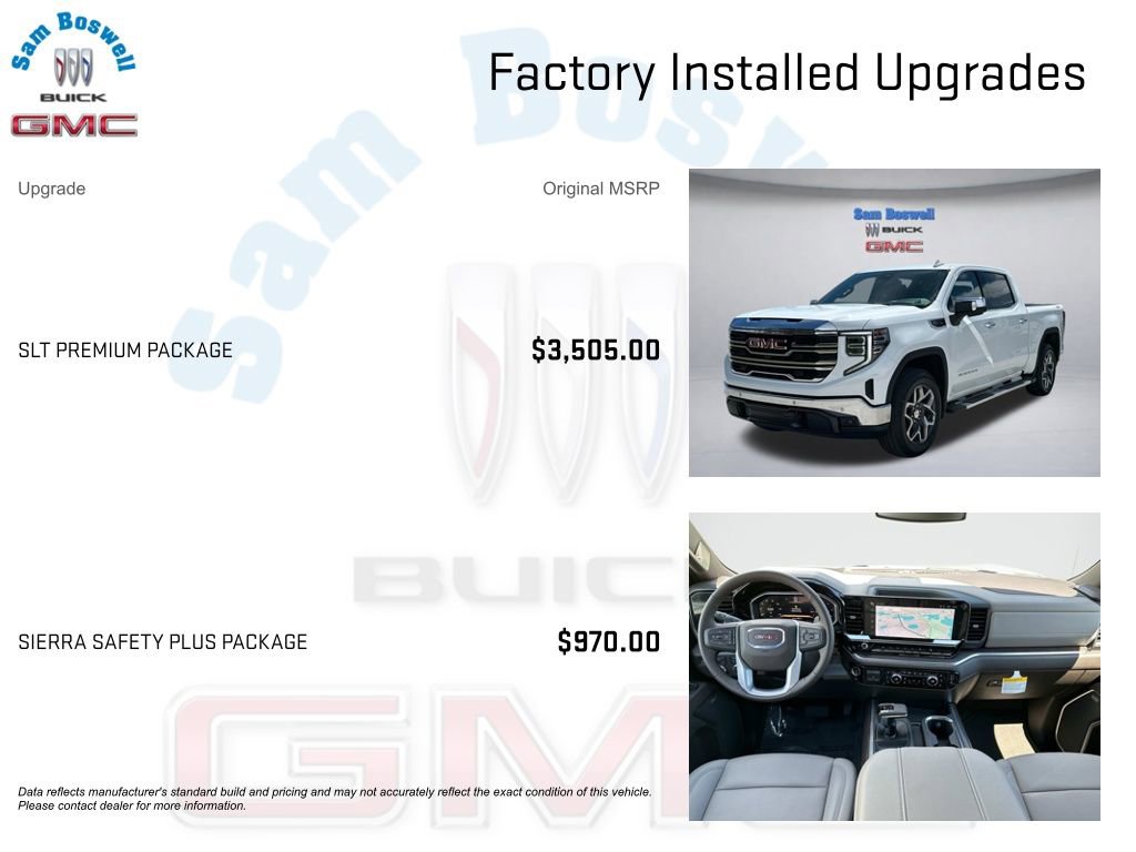New 2026 GMC Sierra 1500 SLT w/ SLT Premium Package image 3