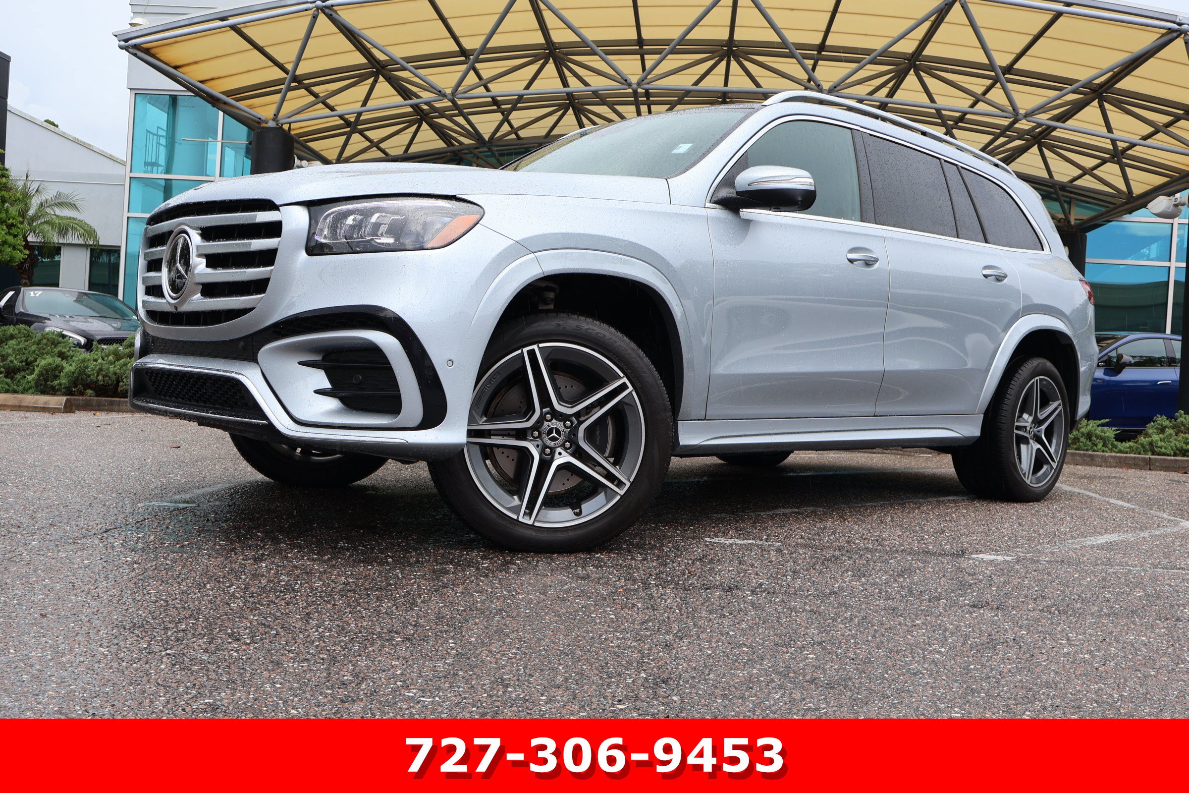 Certified 2025 Mercedes-Benz GLS 450 4MATIC w/ AMG Line Exterior video 1