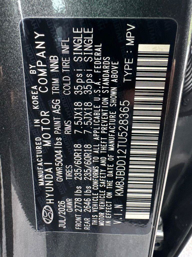 New 2026 Hyundai Tucson SEL AWD/4WD image 9