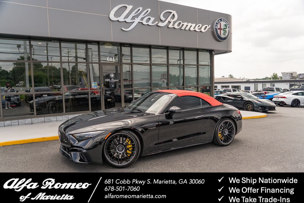 Used 2023 Mercedes-Benz SL 63 AMG 4MATIC w/ Driver Assistance Package image 1