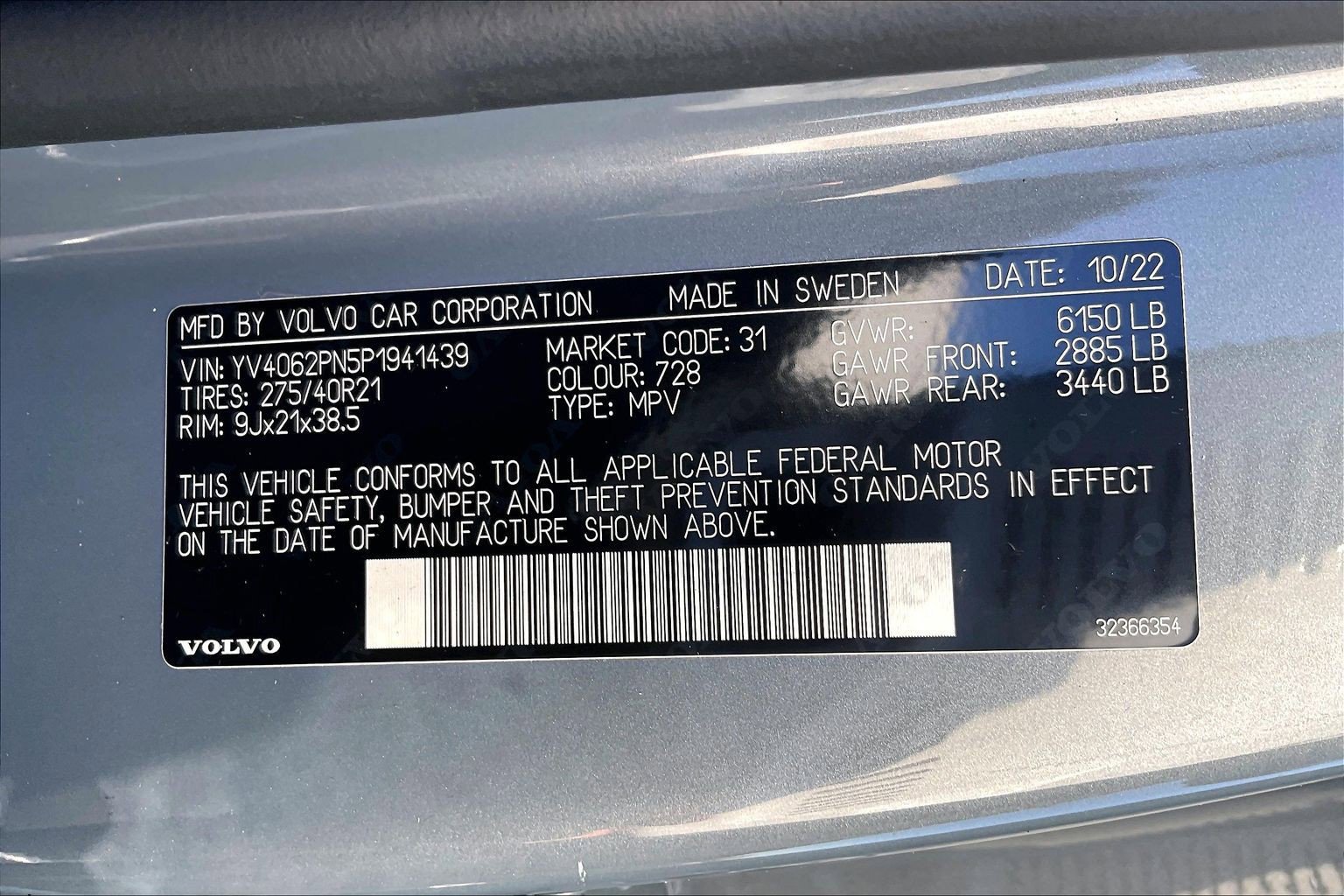 Used 2023 Volvo XC90 B6 Plus image 28