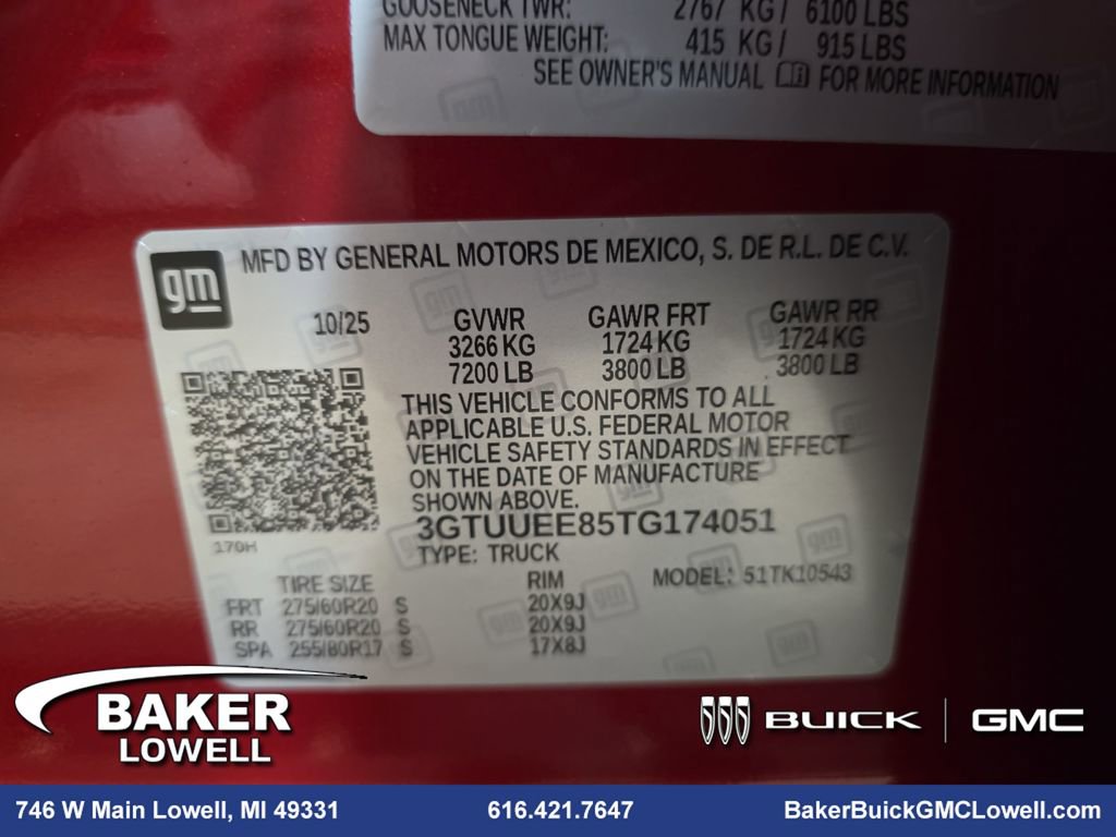 New 2026 GMC Sierra 1500 AT4 w/ AT4 Premium Package image 38