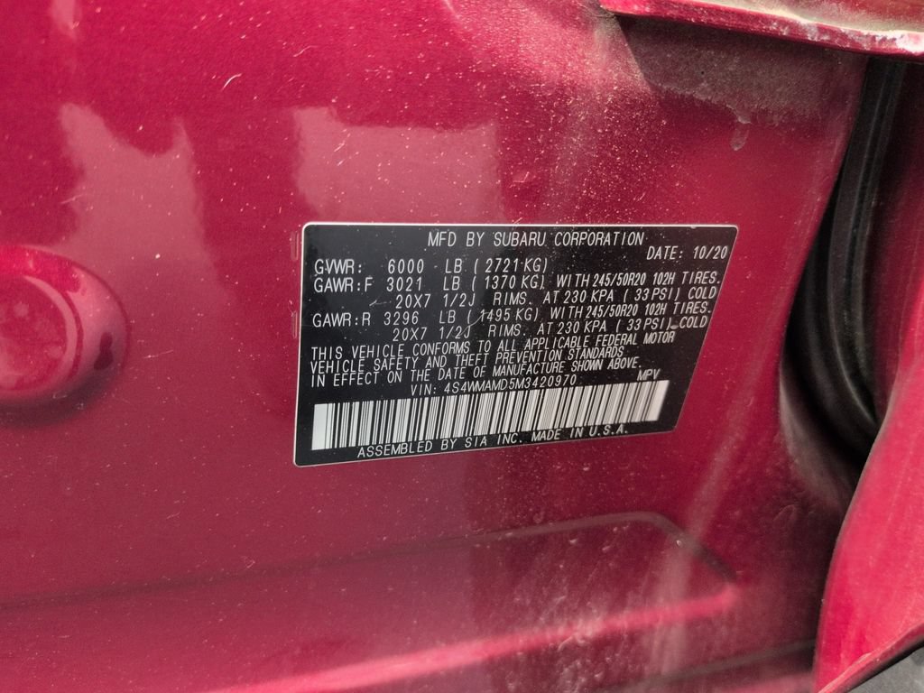 Used 2021 Subaru Ascent Limited AWD/4WD image 33