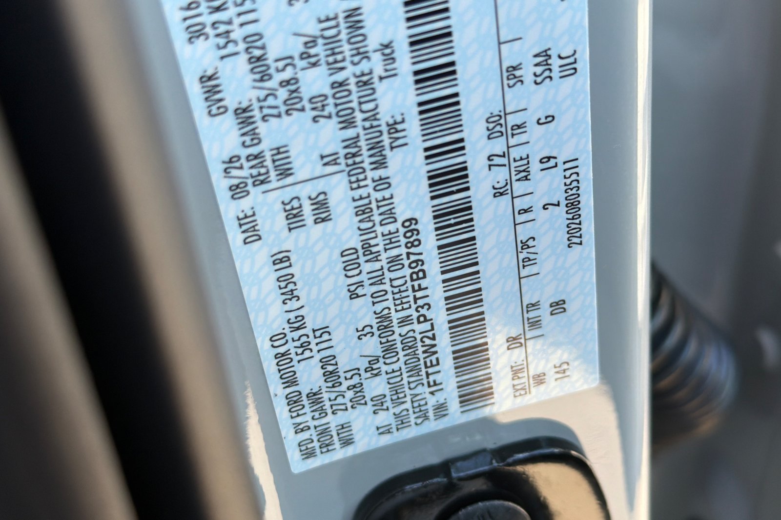 New 2026 Ford F150 STX w/ Equipment Group 200A AWD/4WD image 31