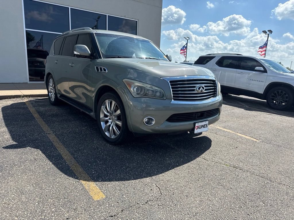 Used 2012 INFINITI QX56 4WD w/ Deluxe Touring Pkg