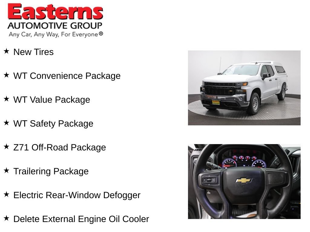 Used 2021 Chevrolet Silverado 1500 W/T w/ WT Value Package AWD/4WD image 11